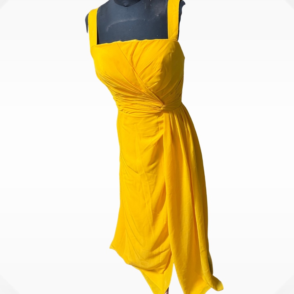 Elegant Yellow Dress